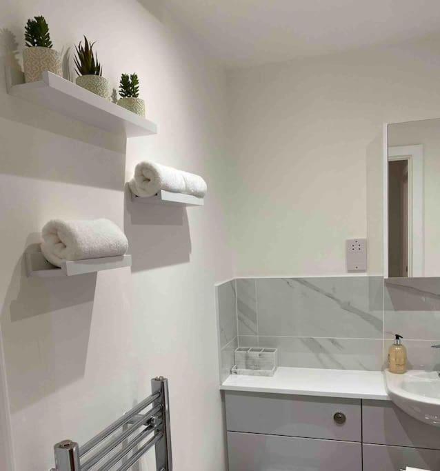 Luxury Town Centre Apartment Walking Distance To Rsc Theatre 스트렛포드-어폰-에이본 외부 사진
