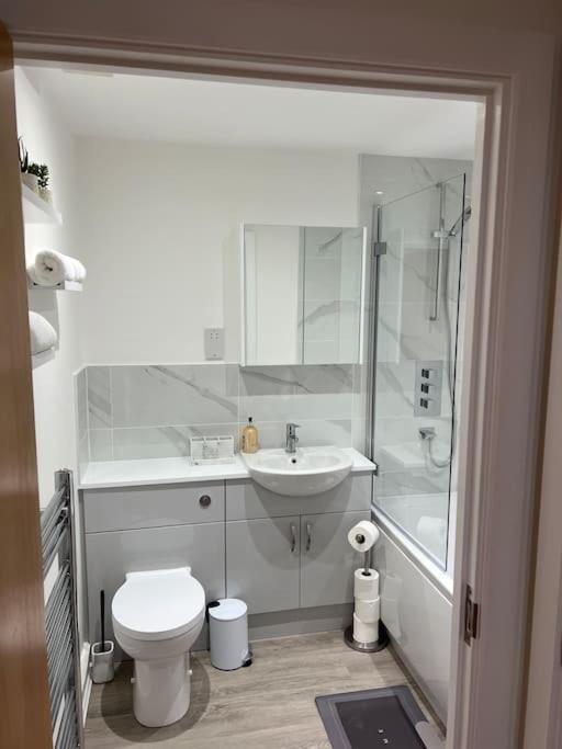 Luxury Town Centre Apartment Walking Distance To Rsc Theatre 스트렛포드-어폰-에이본 외부 사진